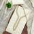 white weaved chanderi butti unstitched dress material 