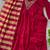 hot rani pink color handwork neckline mull chanderi kurti palazzo set