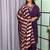 wine color handwork neckline mull chanderi kurti palazzo set
