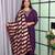 wine color handwork neckline mull chanderi kurti palazzo set