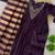 wine color handwork neckline mull chanderi kurti palazzo set