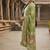 white embroidered roman silk unstitched dress material 