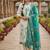 white embroidered roman silk unstitched dress material 