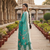 white embroidered roman silk unstitched dress material 