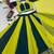 Lemon Yellow & NEVY BLUE Pure Cotton Chaniya Choli for Navratri with Real Hand Work & Dupatta