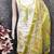 white embroidered roman silk unstitched dress material 