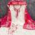 white embroidered roman silk unstitched dress material 