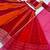 RANI PINK  & ORANGE Pure Cotton Chaniya Choli for Navratri with Real Hand Work & Dupatta