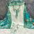 white embroidered roman silk unstitched dress material 