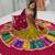 Navaratri Navy Blue Cotton Lehenga Choli