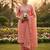 pink weaved dani cotton unstitched dress material 