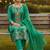 sea green weaved dani cotton unstitched dress material 