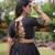 Black Kora Cotton Navratri Lehenga Choli with Kutchi Patch Work | Fully Stitched Chaniya Choli for Navratri
