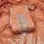 peach weaved dani cotton unstitched dress material 