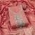 pink weaved dani cotton unstitched dress material 