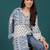 Print Cotton Shirt Style Longline Top