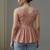 Floral Print Peplum Top
