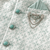 boys sea green silk blend  geometric jacquard floral kurta & dhoti set with waistcoat
