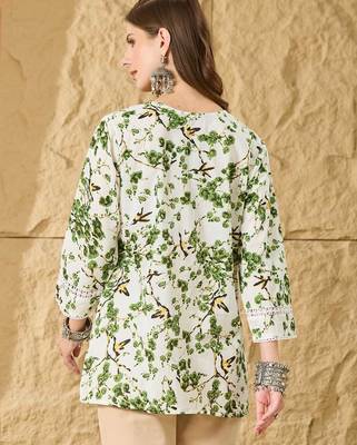 Women Printed  Cotton topper 4