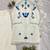 White soft organza embroidered palazzo suit set
