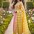 pink weaved shimmer jacquard butti unstitched dress material 