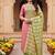 pink weaved shimmer jacquard butti unstitched dress material 