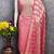 pink weaved shimmer jacquard butti unstitched dress material 