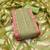 pink weaved shimmer jacquard butti unstitched dress material 