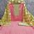 pink weaved shimmer jacquard butti unstitched dress material 