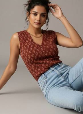 Print Ethnic Cotton Top 1