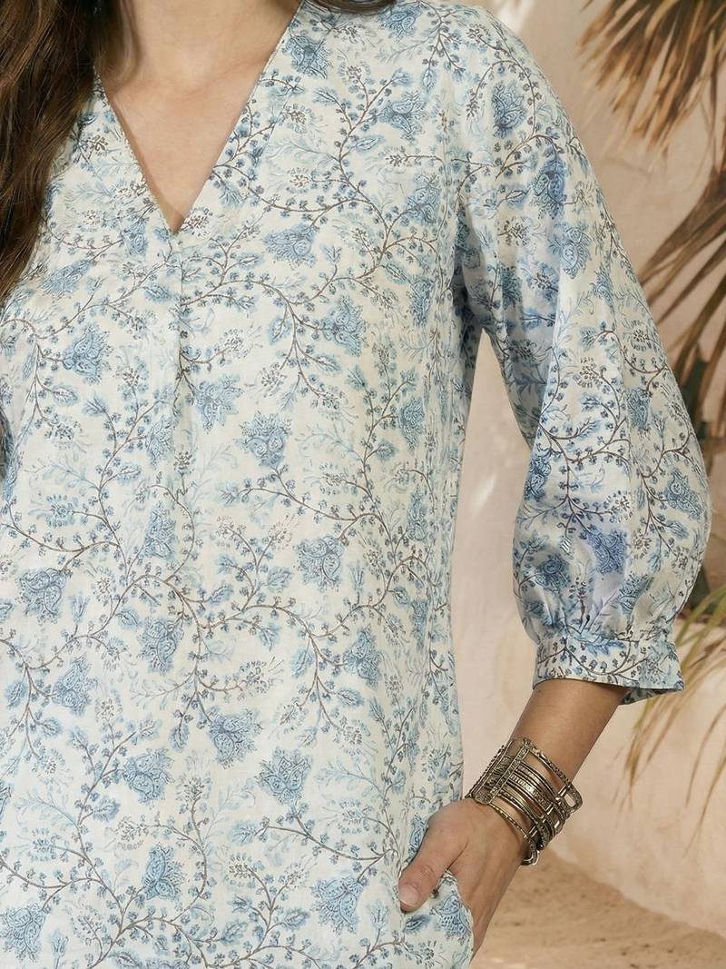 white empire top