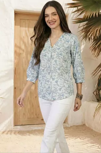 white empire top