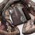 brown printed linen cotton unstitched dress material 