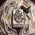 beige printed linen cotton unstitched dress material 