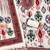 multicolor geometric print linen cotton unstitched dress material 