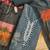 charcoal grey floral print linen cotton unstitched dress material 