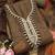 coffee brown floral print linen cotton unstitched dress material 