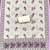 lavender digital print linen cotton unstitched dress material 