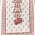 peach coral applique linen cotton unstitched dress material 