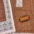 rust digital print linen cotton unstitched dress material 