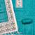 aqua teal digital print linen cotton unstitched dress material 