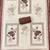 coffee brown floral print linen cotton unstitched dress material 