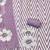 purple floral print linen cotton unstitched dress material 