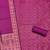 magenta weaved jacquard silk unstitched dress material 