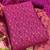 magenta weaved jacquard silk unstitched dress material 