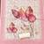 pink digital print linen cotton unstitched dress material 