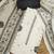 white floral print linen cotton unstitched dress material 