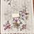 cream floral print linen cotton unstitched dress material 