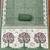 green digital print linen cotton unstitched dress material 