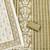 olive green applique linen cotton unstitched dress material 